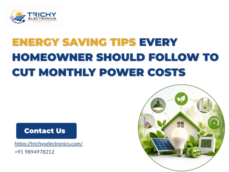 Energy Saving Tips Every Homeowner Should Follow to Cut Monthly Power Costs