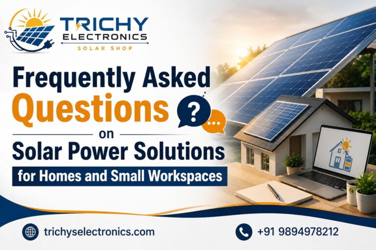 Frequently Asked Questions on Solar Power Solutions for Homes and Small Workspaces